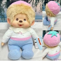 205950 Monchhichi Sweet Sugar Brown L Size Soft Head Boy ~ 205950 Monchhichi Sweet Sugar Brown L Size Soft Head Boy ~