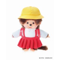 205967 Maruko x Monchhichi 20m S Size Plush with School Bag 205967 Maruko x Monchhichi 20m S Size Plush with School Bag