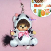 798230 Monchhichi Hokkaido Limited MCC Mascot Keychain - Moko Moko Cow 798230 Monchhichi Hokkaido Limited MCC Mascot Keychain - Moko Moko Cow