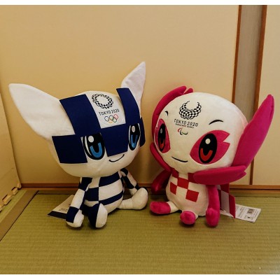 800528 Tokyo Olympics 2020 Mascot L Size 40cm Plush - Someity