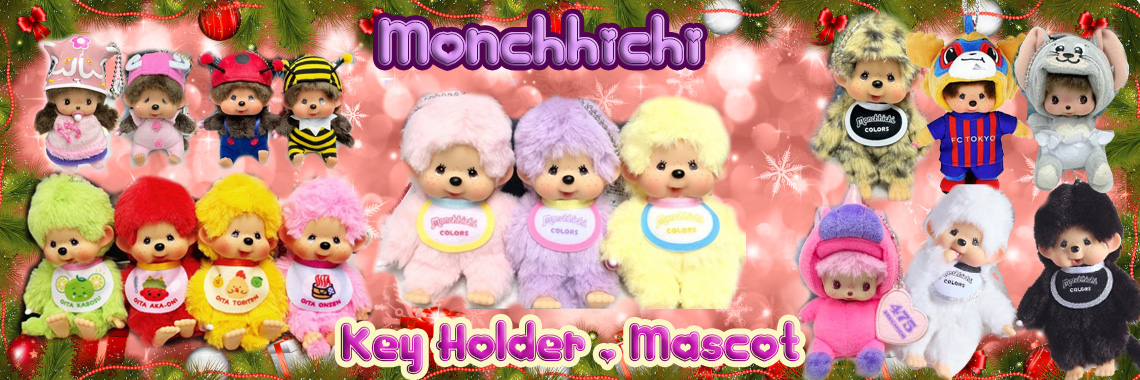 Monchhichi Keyholder and Mascot