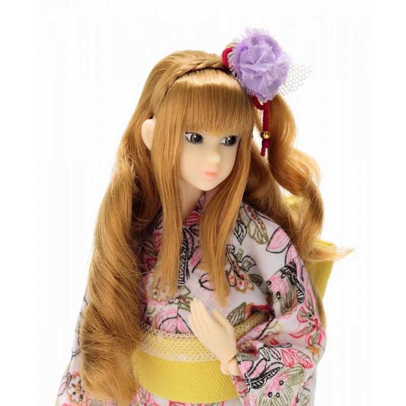 217690 Sekiguchi Momoko Yukata Fashion Doll Fireworks Date ~ RARE 