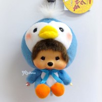 220550 Monchhichi Big Head MCC x Chamekko Keychain Penguin ICE 220550 Monchhichi Big Head MCC x Chamekko Keychain Penguin ICE