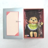 232180   Monchhichi 40th Anniversary M Size Box Set Poodle Boa Boy  