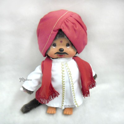 276020 Sekiguchi Monchhichi Plush 20cm National Indian Boy