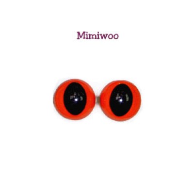 15mm Cat Eye Orange C15-41A 15mm Cat Eye Orange C15-41A