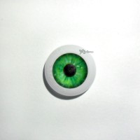 GF10A03M 1/6 Bjd Doll Acrylic Eye 10mm - Dark Green