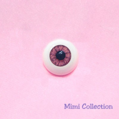 GF18R11 BJD Doll Acrylic Plastic eyeball SD Eye 18mm - Magenta