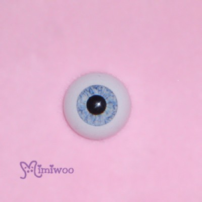 GF22R08 BJD Doll Eye Acrylic Plastic eyeball 22mm - Blue