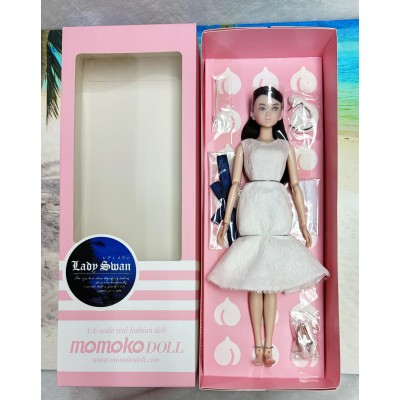 219933  Momoko 27cm Girl Graceful Dress Doll Lady Swan  