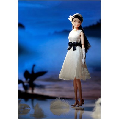 219933  Momoko 27cm Girl Graceful Dress Doll Lady Swan  