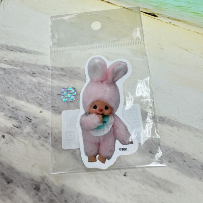 198957 Japan Limited Monchhichi 6cm Sticker - Chimutan