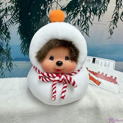 202928 Monchhichi 16cm Bean Bag Plush New Chinese Rice Cake ~ NEW  ~ 