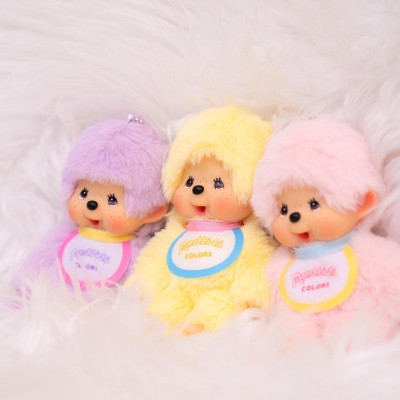 226948 Monchhichi SS Size Colors Keychain Mascot PINK (One Piece) ~