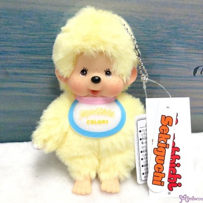226962 Monchhichi SS Size Colors Keychain Mascot YELLOW (One Piece) 