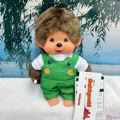 203864+71+88+95 Monchhichi S Size Animal Dress Shiba Dog + Frog + Bunny + Kitten (4pcs Set)