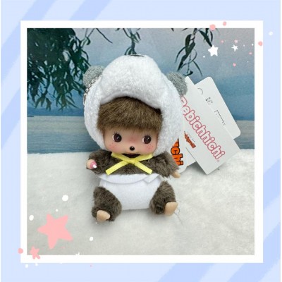 205783 Monchhichi Baby Bebichhichi SS Size Big Head Plush Animal Mascot - Panda  205783 Monchhichi Baby Bebichhichi SS Size Big Head Plush Animal Mascot - Panda