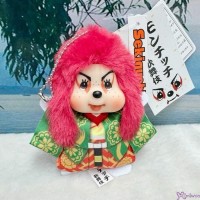 205837 Japan Limited Monchhichi Kabuki Mascot Red Lion ~ NEW  205837 Japan Limited Monchhichi Kabuki Mascot Red Lion ~ NEW