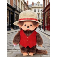 206056 Monchhichi x ONE PIECE S Size Plush S2 Luffy ~ PRE-ORDER