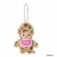 206148 Color Monchhichi Baby Bebichhichi 12cm Keychain Mascot - Leopard   ~ PRE-ORDER