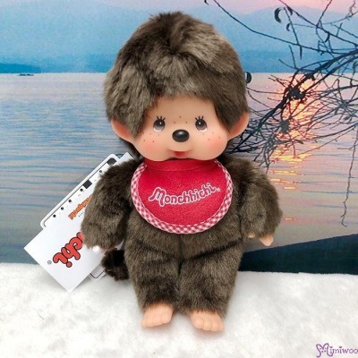 251087 Sekiguchi Monchhichi Premium Standard S Size Brown Boy 