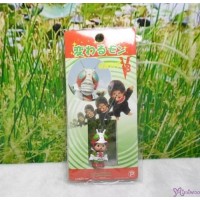 Monchhichi 3cm Mini Plastic Mascot Phone Strap Ultraman V3 #233520
