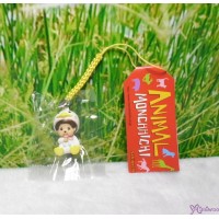 Monchhichi 3cm Mini Mascot Animal Phone Strap Keychain Duck 237170