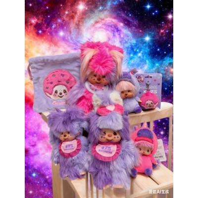 244430 Shinako 475 x Monchhichi Chimutan S Size Bunny Plush Ver 2 ~ READY to SHIP ~