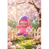 244454 Shinako 475 x Monchhichi Bebichhichi Keychain Mascot Ver 2 ~ Ready to SHIP ~