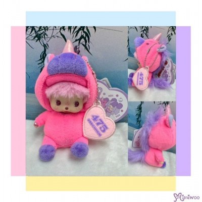 244454 Shinako 475 x Monchhichi Bebichhichi Keychain Mascot Ver 2 ~ Ready to SHIP ~