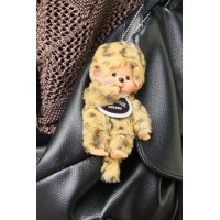 244485 Monchhichi SS Size Colors Keychain Mascot - Leopard ~ PRE-ORDER ~