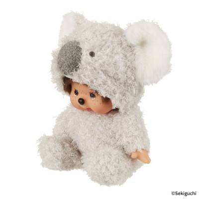 245772 Monchhichi Fluffy Animal S Size Sitting MCC Koala Boy ~ 