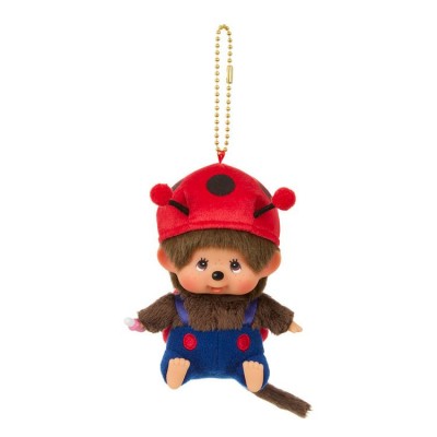 245949 Monchhichi SS Size Insect Keychain Mascot ~ Lady Bug