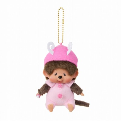 246014 Monchhichi Butterfly 11cm SS Size Keychain Mascot ~ NEW 