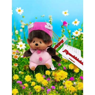 246014 Monchhichi Butterfly 11cm SS Size Keychain Mascot ~ NEW 