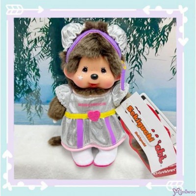 246229+36 Japan Official Shop Limited - Monchhichi Idol S Size Plush Boy & Girl ~ PAIR ~  