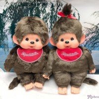 251049+56 Sekiguchi Monchhichi Premium L Size 40cm Boy +Girl (PAIR)