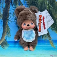 263066 Monchhichi Friend Mascot 14cm Keychain - Bear -
