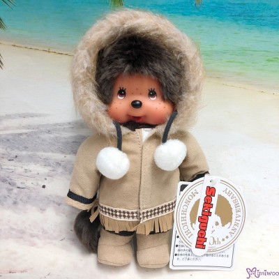 276040 Sekiguchi Monchhichi Plush 20cm MCC National Eskimo Boy
