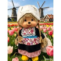 276400 Sekiguchi Monchhichi Plush 20cm MCC National Dutch Girl ~ RARE 