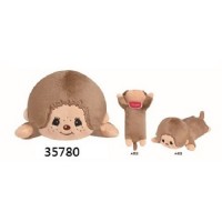 35780 Monchhichi Zipper Plushy Stationery Case Big Head Boy