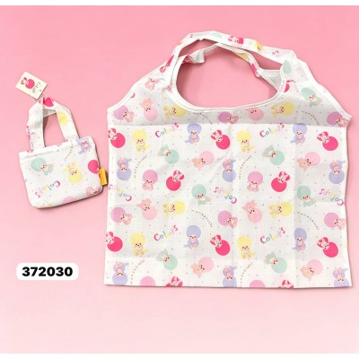 372030 Monchhichi 42.5 x 34cm Eco Bag White