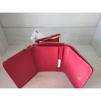 54217 Monchhichi Purse with Coin Bag RED ~ NEW ~ 