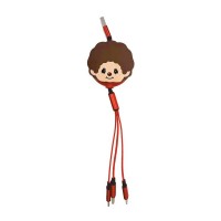 56447 Monchhichi Smart Phone USB Charge Cable - Boy