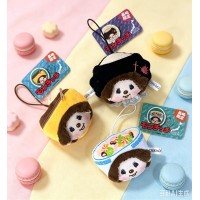 66092+92+287 Japan Nagasaki Limited Monchhichi Big Head Mascot 3pcs Set