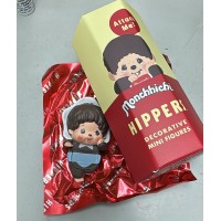 670033 Monchhichi HIPPERS Mini Plastic Figure - Bebichhichi Boy