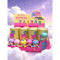 670156setA HIPPERS Monchhichi Plastic Mini Figure Color Wink (Set of 6pcs) 