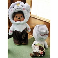 703838 Sekiguchi Monchhichi S Size Plush Sano Ramen ~ Japan Tochigi Limited ~