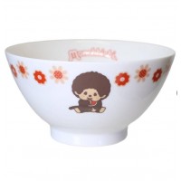 713018 Sekiguchi Monchhichi Ceramics Rice Bowl ~ Made in Japan