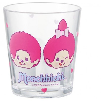 739415+22+39+746871 Color Monchhichi Methacrylic Resin 280ml Cup - 4pcs Set